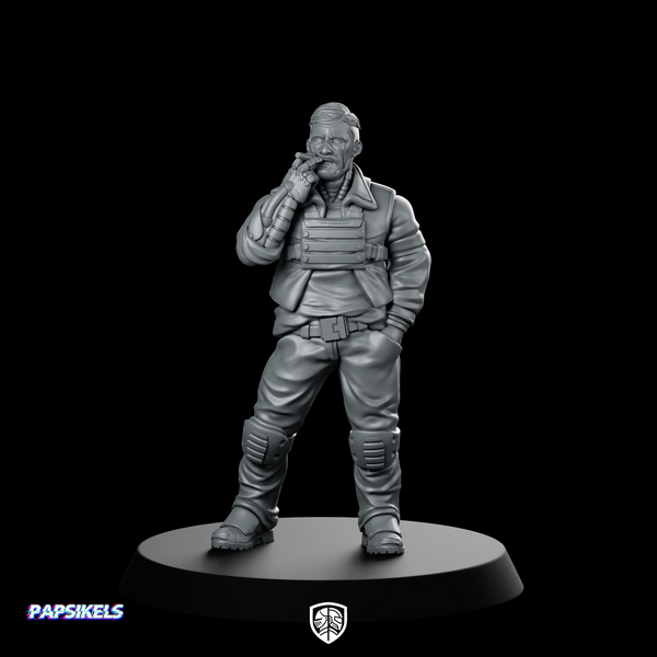 Cyberpunk Joni Diaz Quadro Kantos Miniature Cyborg Hero