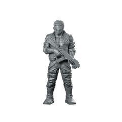 Cyberpunk Male P Nomad Urvandub P5 Sidegrinder Miniature 360 Spin 01