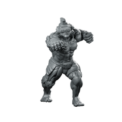 Cyberpunk Mma Fighter Totoy Mola Cyber Brawler Miniature 360 Spin 01