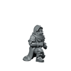 Cyberpunk Shadow Spy Desert Scout Miniature 360 Spin 02