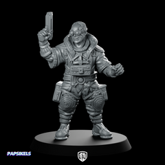 Cyberpunk Smuggler Basic Tech Specialist Operative
