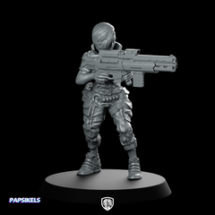 Cybertrance Solo Jady Rivera Cyber Soldier Rifle