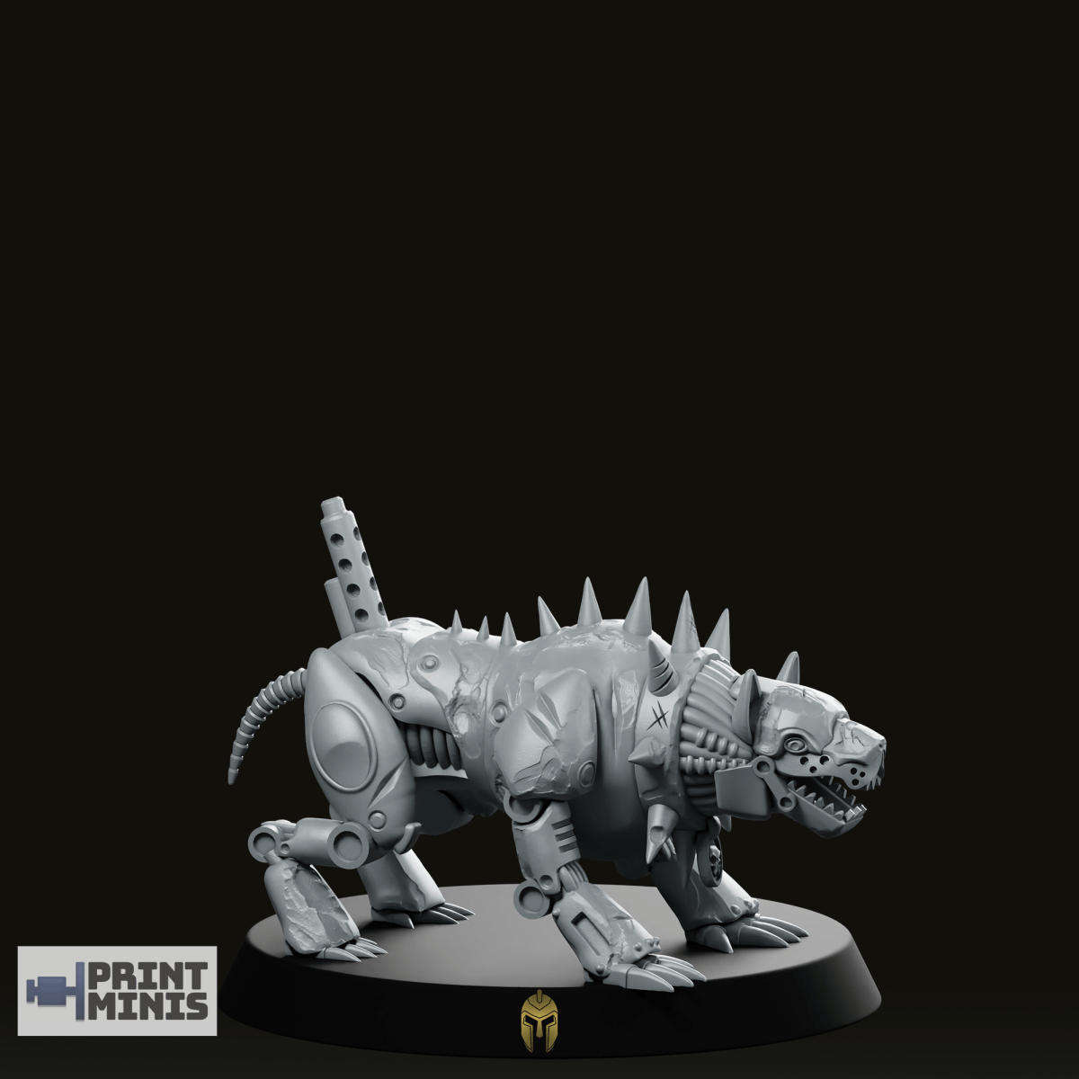 Cyberweiler Miniature - PrintMinis - We Print Miniatures