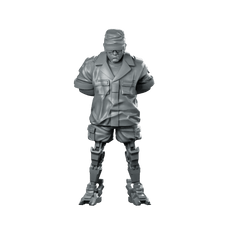 Cyborg Colonial Marshal 2 Miniature Sci - Fi Commander - Papsikels Miniatures - We Print Miniatures
