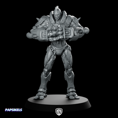 Cyborgpunk Heavy Goon Bone Crusher Cyborg Enforcer