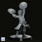 Cymbal Bard Miniature - CastNPlay - We Print Miniatures