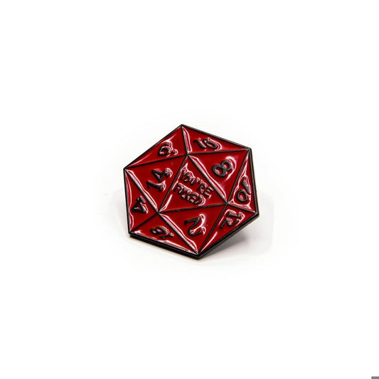 D20 Pin Badge | You're F****D - Tabletop Dominion - We Print Miniatures