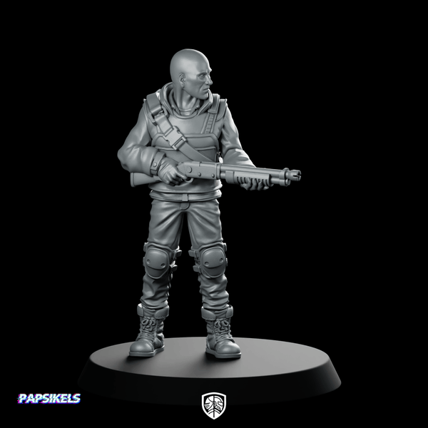 Da Is One Synthetic Corporate Security Drone 4 - Papsikels Miniatures - We Print Miniatures