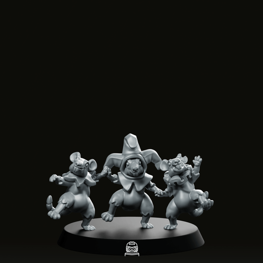 Dancing Rats Miniature - Vae Victus Miniatures - We Print Miniatures