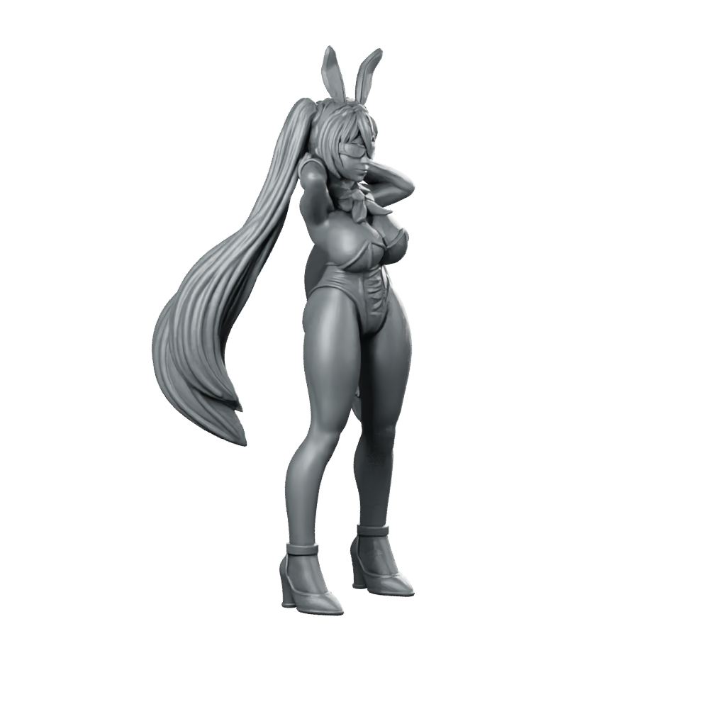Danger Girl Cyber Bunny Hops Bunny Operative Miniature 360 Spin 02