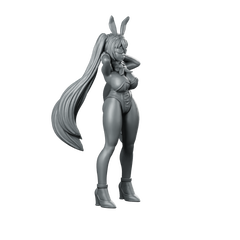 Danger Girl Cyber Bunny Hops Bunny Operative Miniature 360 Spin 02