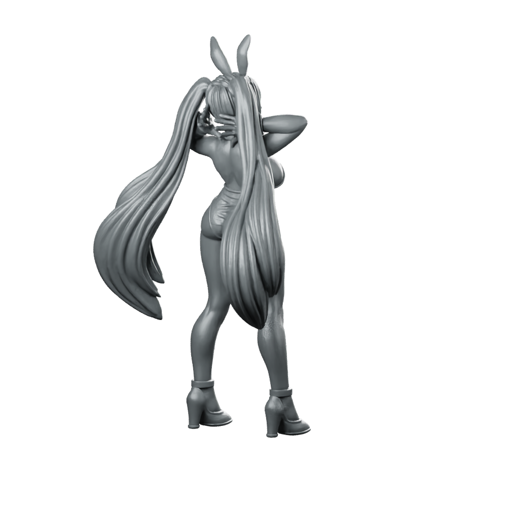 Danger Girl Cyber Bunny Hops Bunny Operative Miniature 360 Spin 04