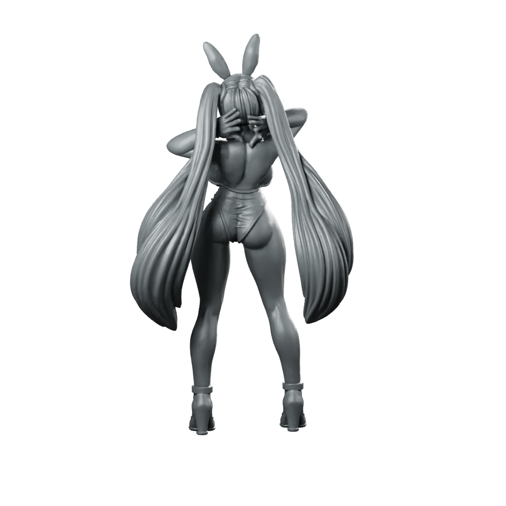Danger Girl Cyber Bunny Hops Bunny Operative Miniature 360 Spin 05