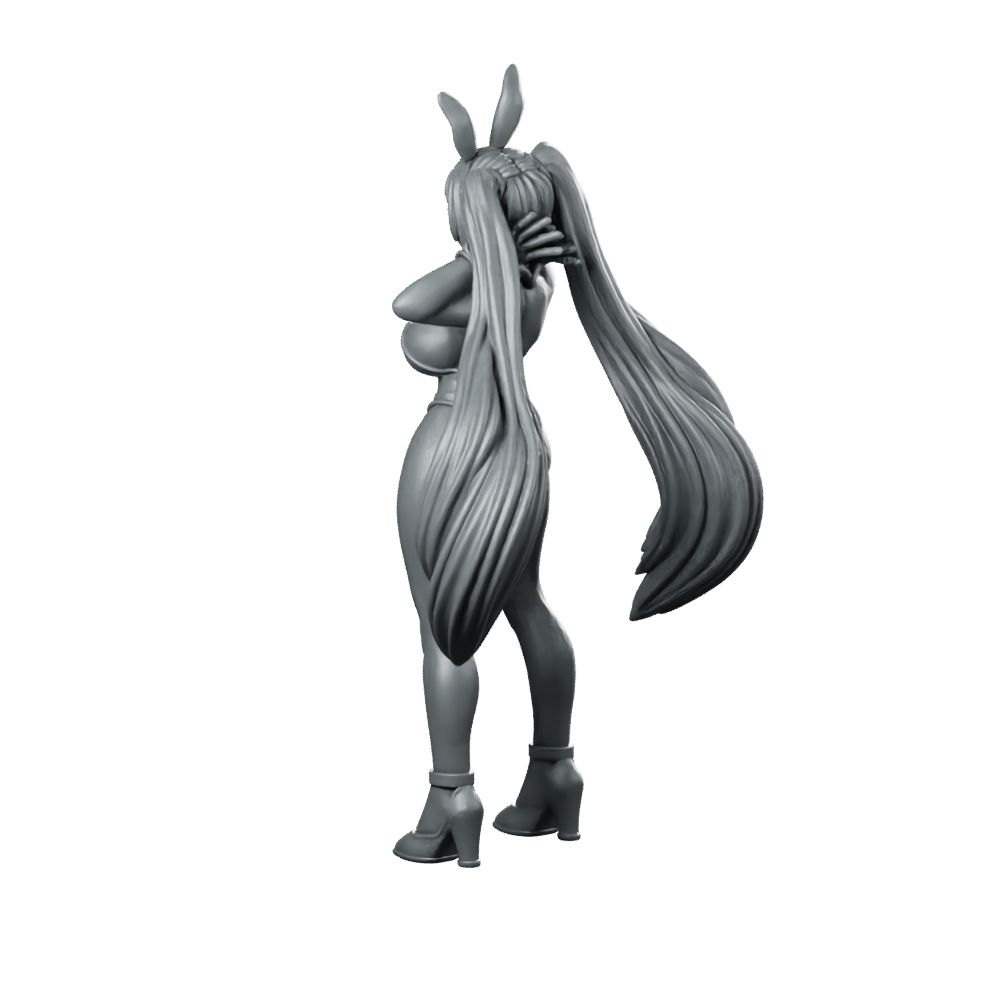Danger Girl Cyber Bunny Hops Bunny Operative Miniature 360 Spin 06