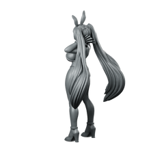 Danger Girl Cyber Bunny Hops Bunny Operative Miniature 360 Spin 06
