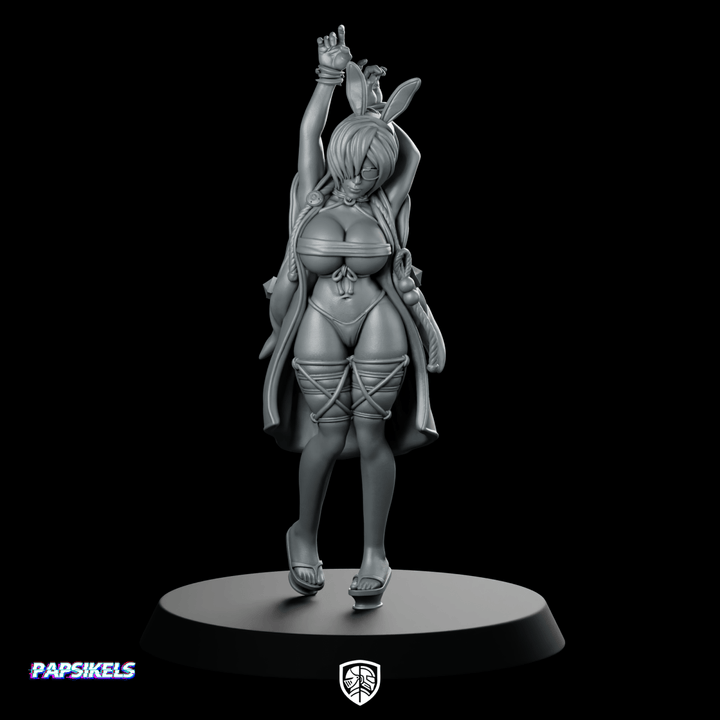 Danger Girl Cyberbunny Anyong Ha Saori Miniatura