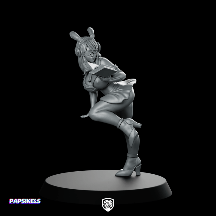 Danger Girls Abie Biduya Miniature Cyberpunk Bunny-Ears