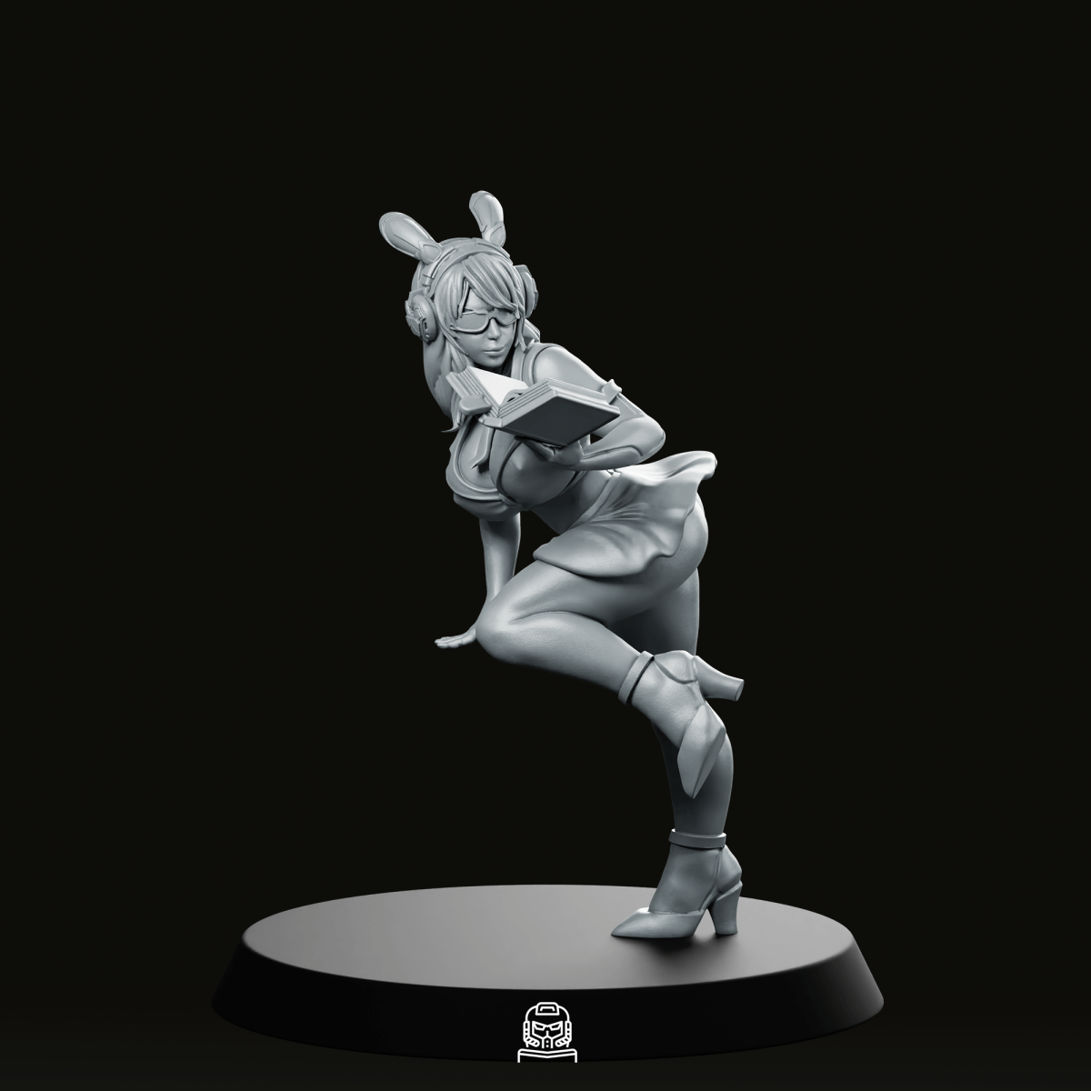 Danger Girls Abie Biduya Miniature - Papsikels Miniatures - We Print Miniatures