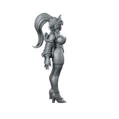 Danger Girls Jemina Misato Miniature Sci-Fi Pinup Miniature 360 Spin 03