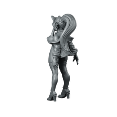 Danger Girls Jemina Misato Miniature Sci-Fi Pinup Miniature 360 Spin 06