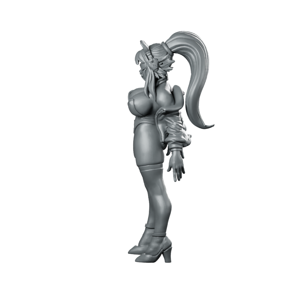 Danger Girls Jemina Misato Miniature Sci-Fi Pinup Miniature 360 Spin 07