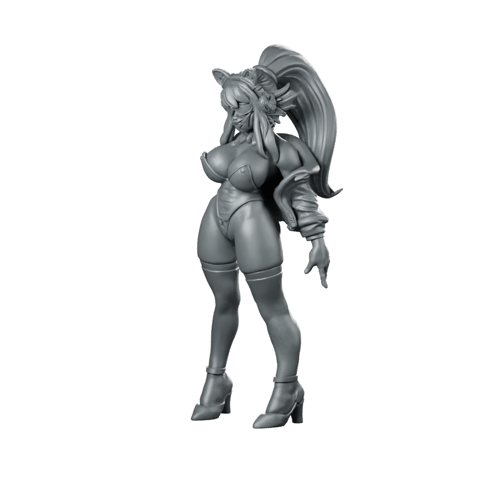 Danger Girls Jemina Misato Miniature Sci-Fi Pinup Miniature 360 Spin 08