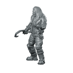 Dante “Black Riff” Crow V1 Product Render - UNIT9 - We Print Miniatures