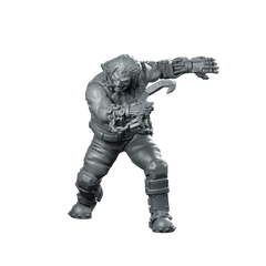 Dante “Black Riff” Crow V2 Product Render Miniature 360 Spin 01