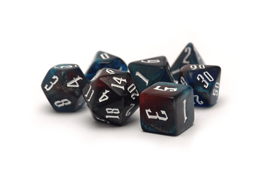 Dark Magic Dice - Abyssal Blue - DiceRoll UK - We Print Miniatures