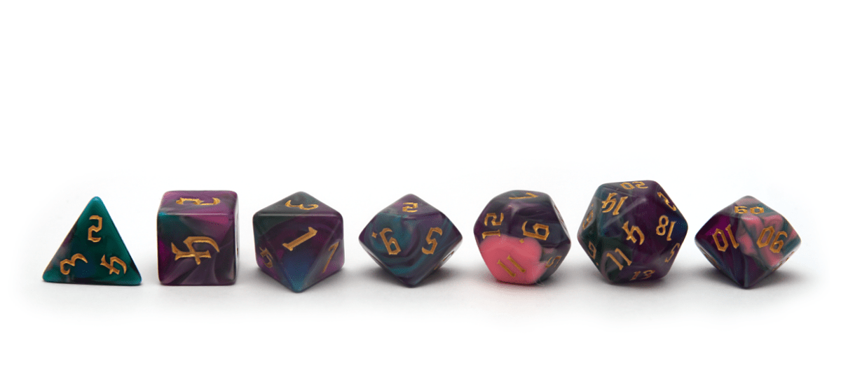 Dark Magic Dice - Rotten Forest - DiceRoll UK - We Print Miniatures