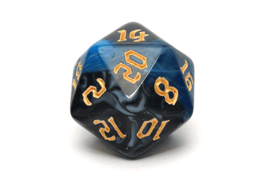 Dark Magic Dice - Tempest Blue - DiceRoll UK - We Print Miniatures