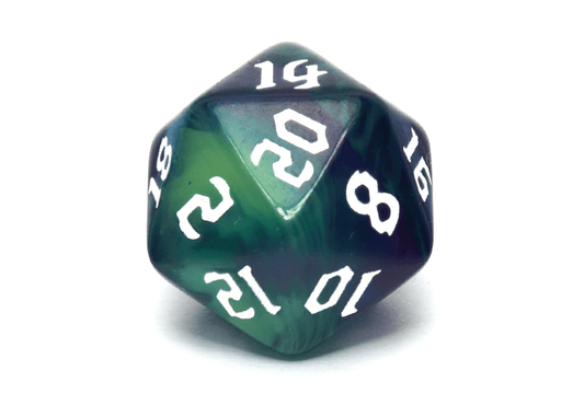 Dark Magic Dice - Warlock Green - DiceRoll UK - We Print Miniatures