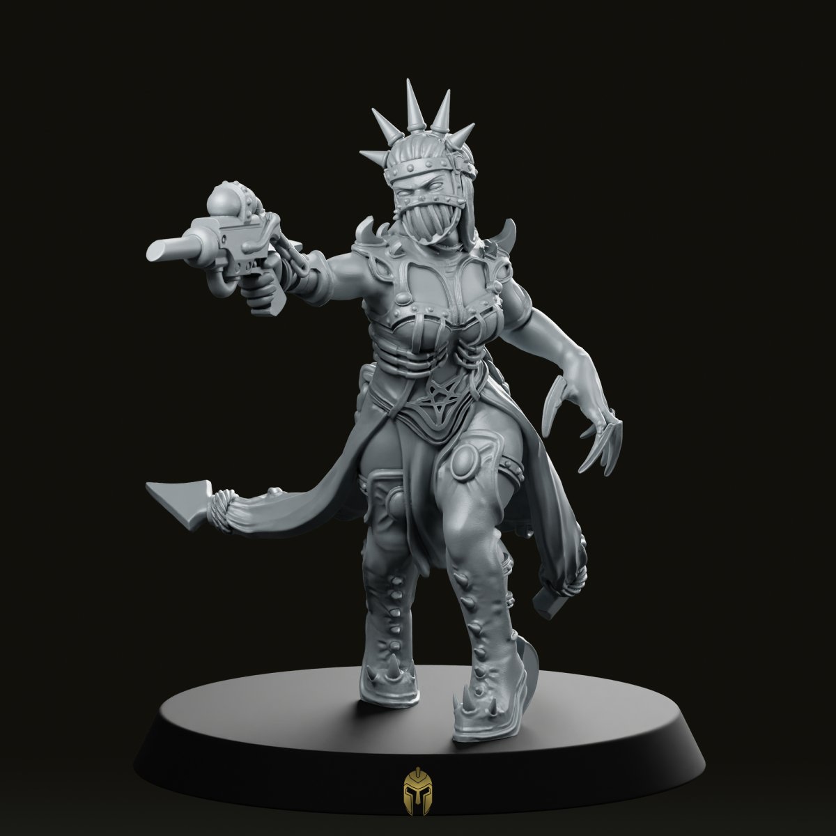 Dark Maiden Nightshade Miniature - We Print Miniatures