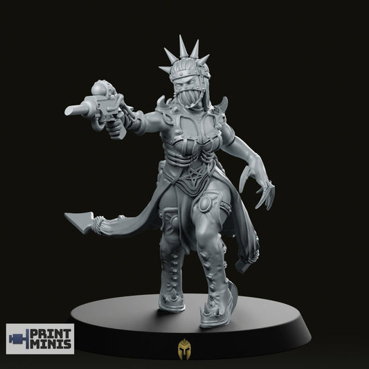 Dark Maiden Nightshade Miniature - We Print Miniatures