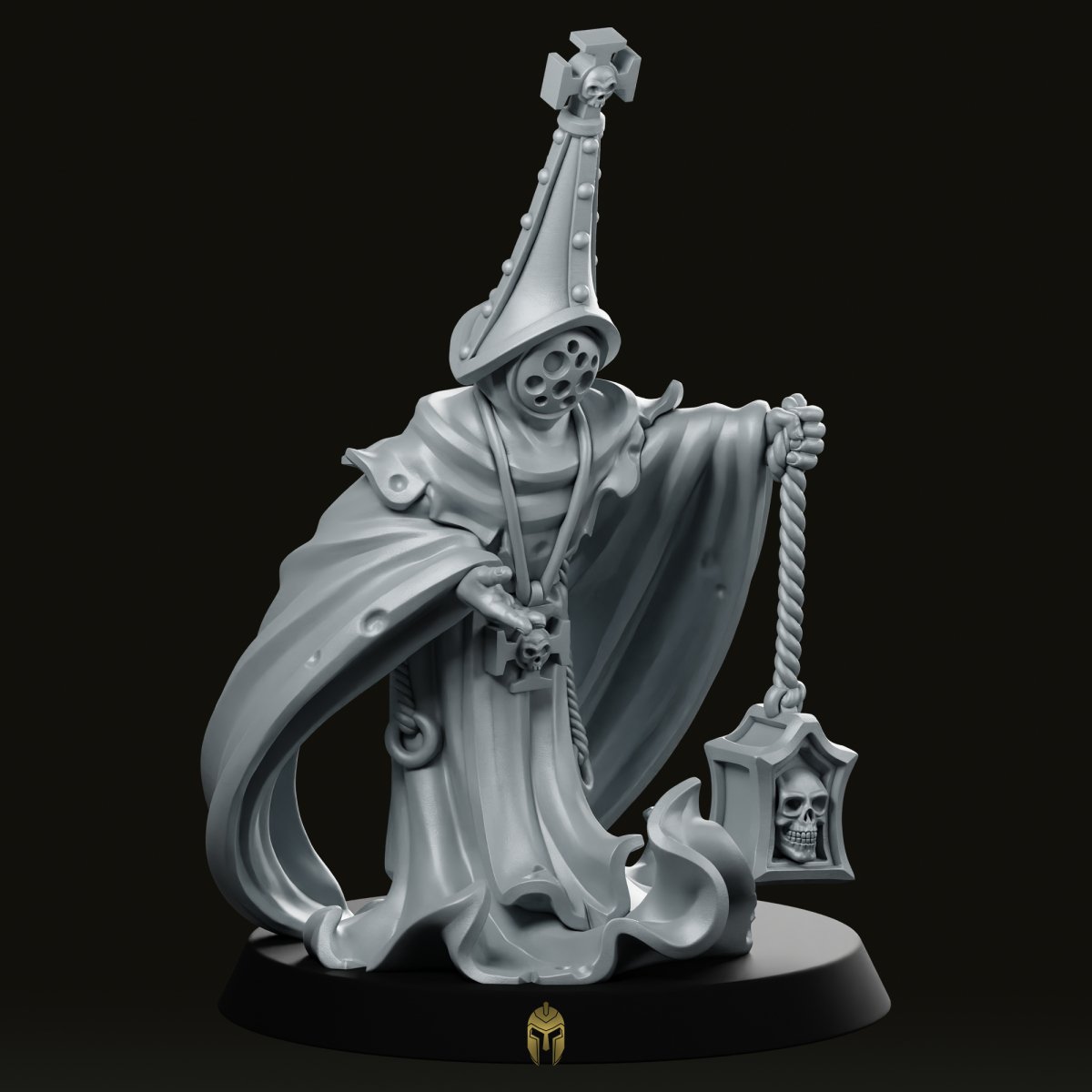 Dark Priest Fantasy Miniature - We Print Miniatures