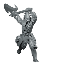 Darksolul 2 Miniature Executioner Cultist Miniature 360 Spin 01