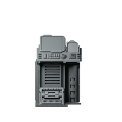 Data Terminal C Miniature Sci-Fi Terrain Console Miniature 360 Spin 01