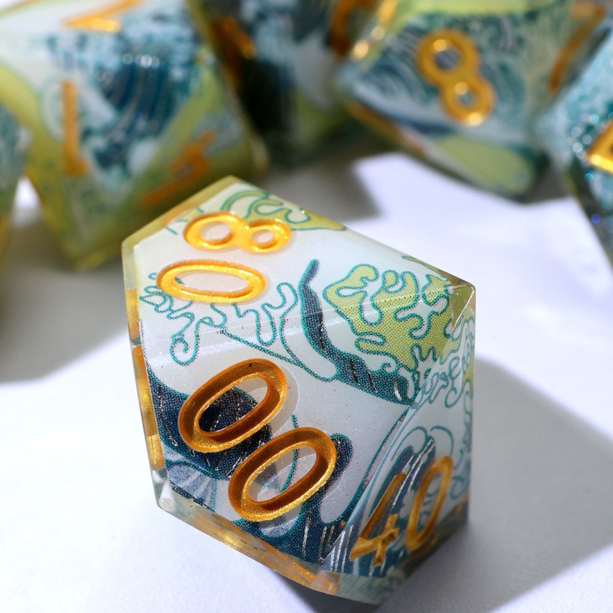 Dawnbreaker | Art Core Dice | 7 Piece Set - Tabletop Dominion - We Print Miniatures