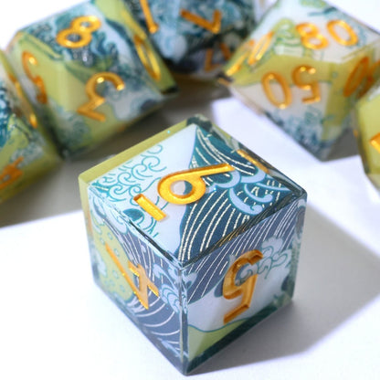 Dawnbreaker | Art Core Dice | 7 Piece Set - Tabletop Dominion - We Print Miniatures