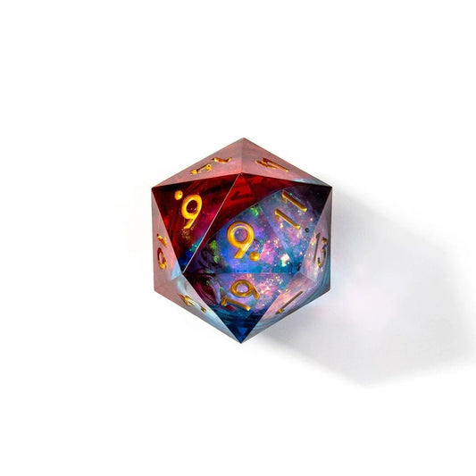 Dawnfire Spark | 33mm D20 | Oversized Liquid Core - Tabletop Dominion - We Print Miniatures