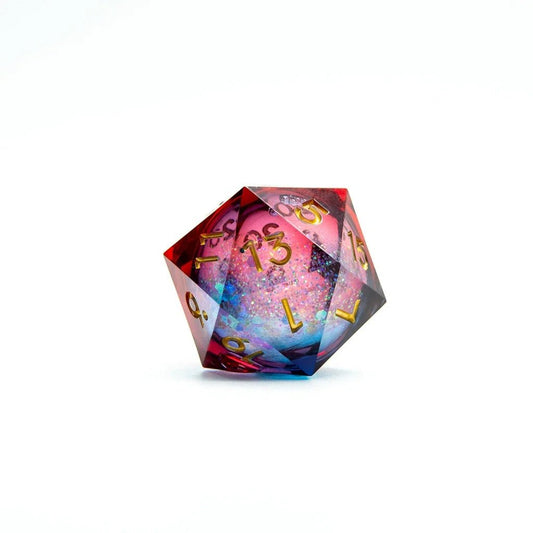 Dawnfire Spark | 33mm D20 | Oversized Liquid Core - Tabletop Dominion - We Print Miniatures