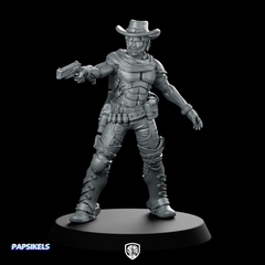 Dead Eye Trevor Cyber Cowboy 3 Miniature Gunslinger