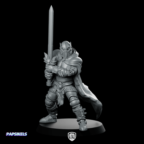 Deadspot Cyber Knight Sword - Papsikels Miniatures - We Print Miniatures