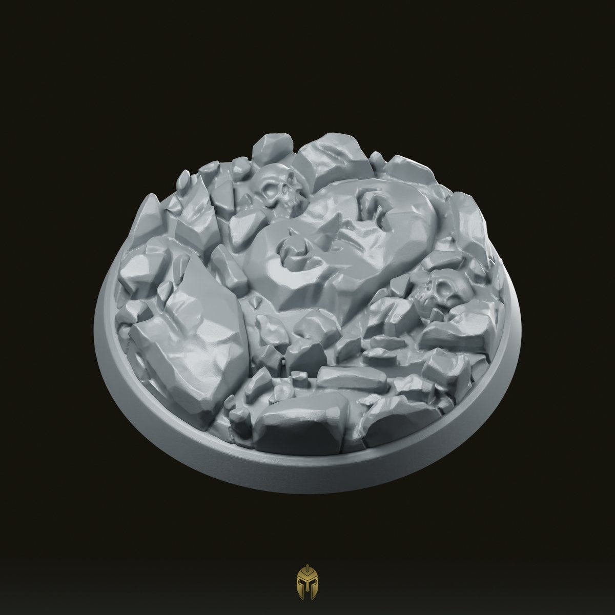 Deamon Base Circle 35mm B Miniature - CastNPlay - We Print Miniatures