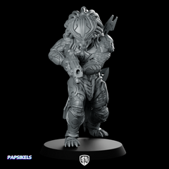 Death Squad Bone Collector Skull Hunter Miniature Sniper