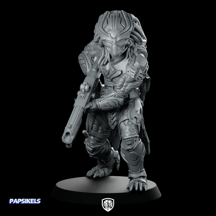 Death Squad Bone Keeper Totenkopfjäger Miniatur