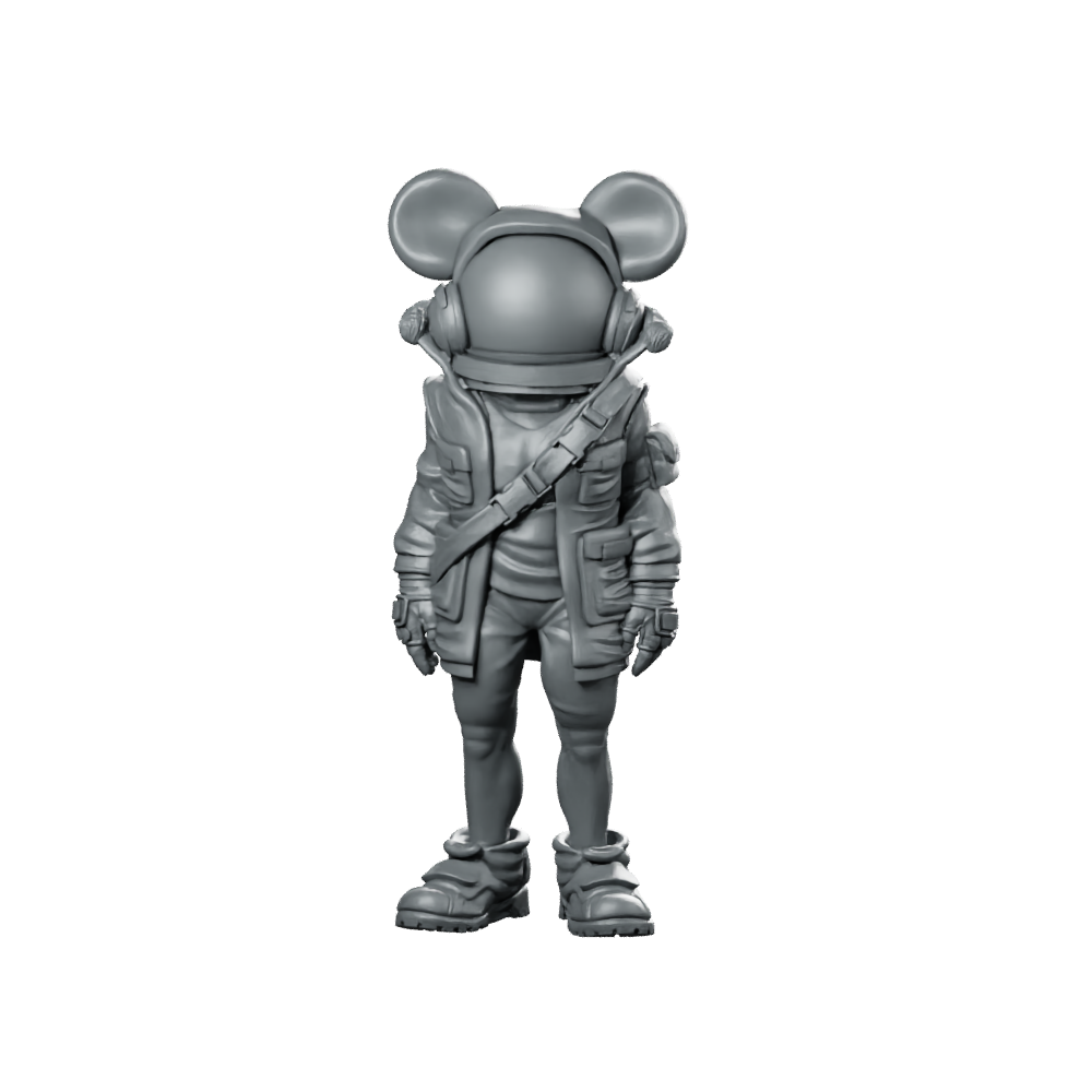 Delivery Boi Rayan Faustino Mouse Trooper Miniature 360 Spin 01