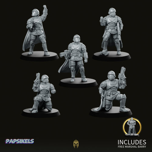 Democracy Helljumper Troopers Pack - We Print Miniatures