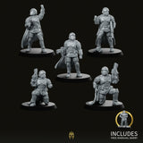 Democracy Helljumper Troopers Pack - We Print Miniatures