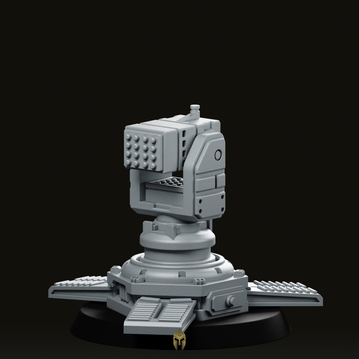 Democracy Rocket Sentry Miniature - We Print Miniatures